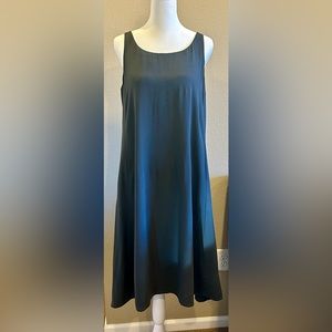 Eileen Fisher 100% Silk Dress Sleeveless Size Medium